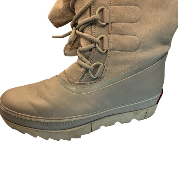 SOREL Joan of Arctic Next Platform Waterproof Boots Dove Gray Snow Women's 12 - Picture 5 of 13